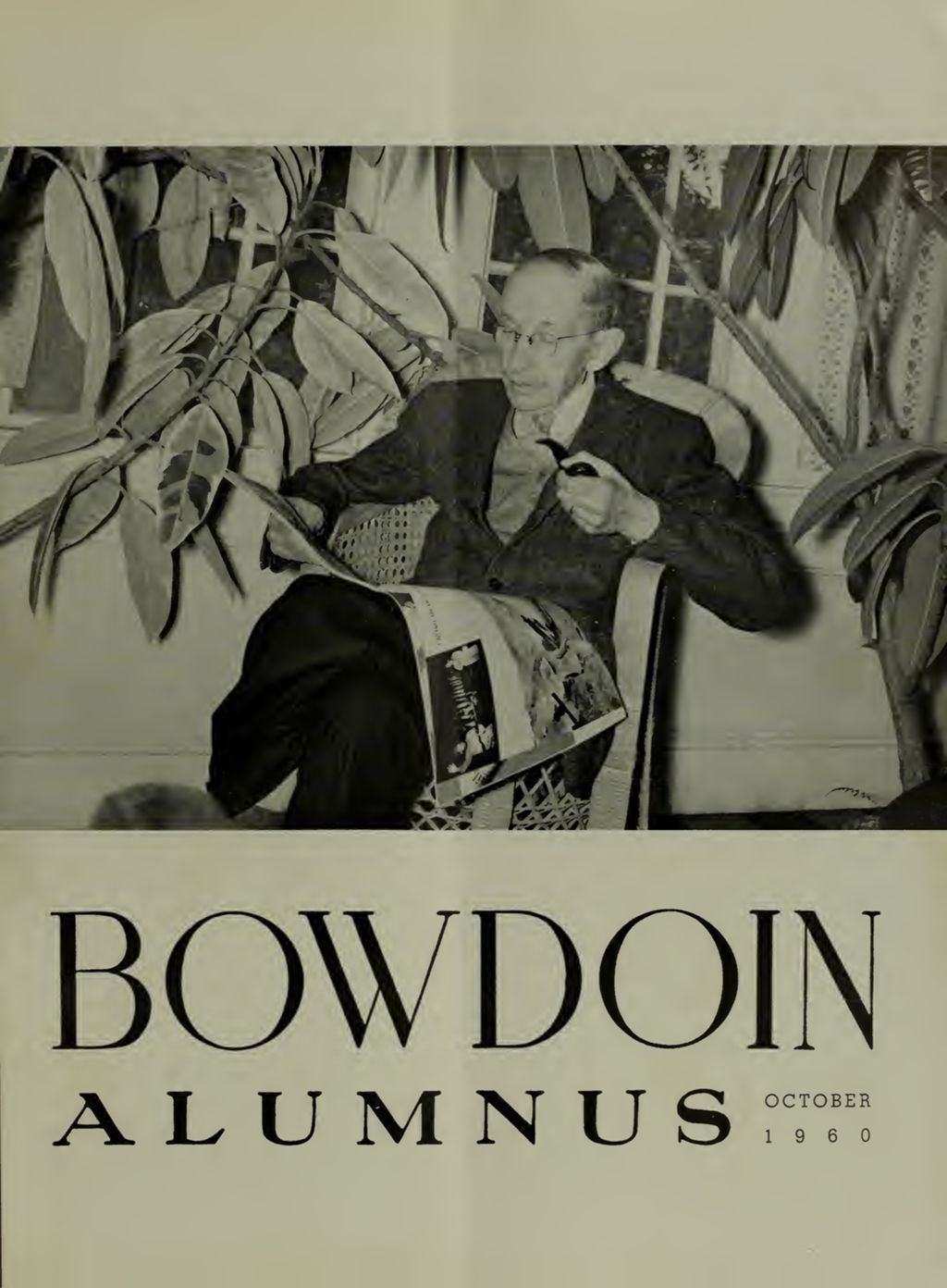 Miniature of Bowdoin Alumnus Volume 35 (1960-1961)