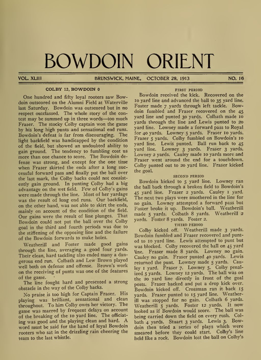 Miniature of Bowdoin Orient, v. 43, no. 16