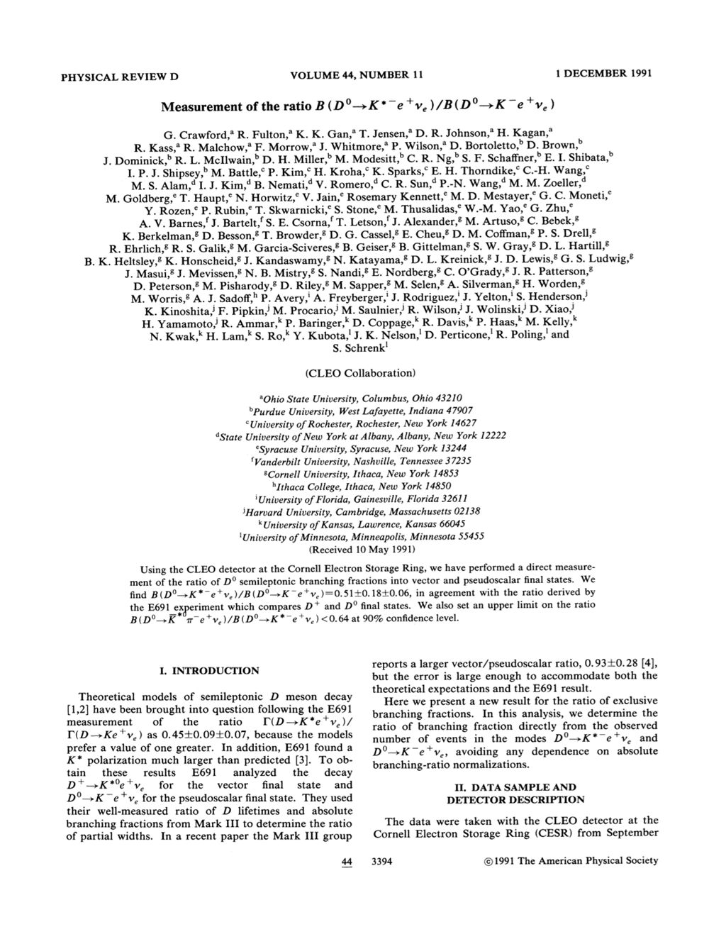 Miniature of Measurement of the ratio B(D0'e)B(D0K-e+e)