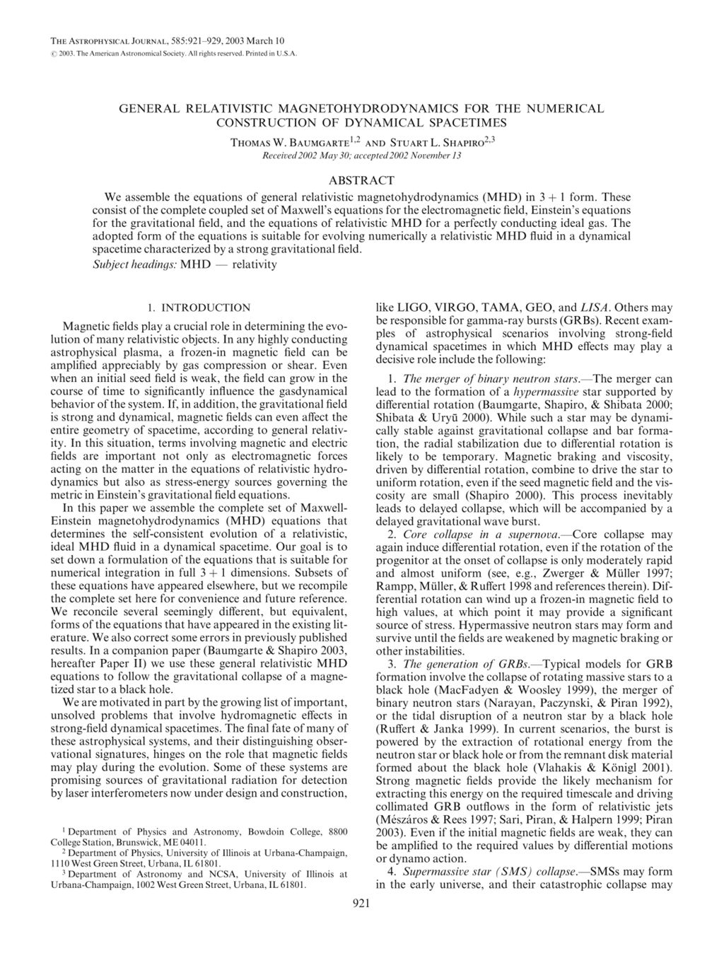 Miniature of General relativistic magnetohydrodynamics for the numerical construction of dynamical spacetimes