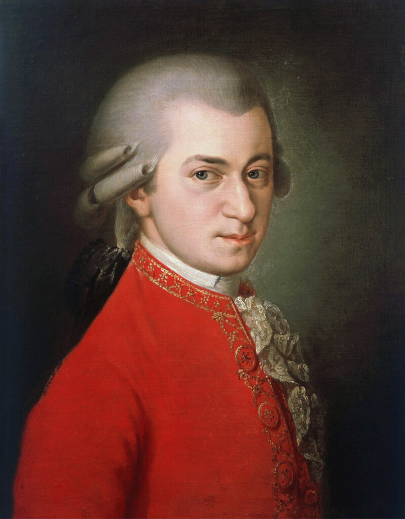 Miniature of Mozart 