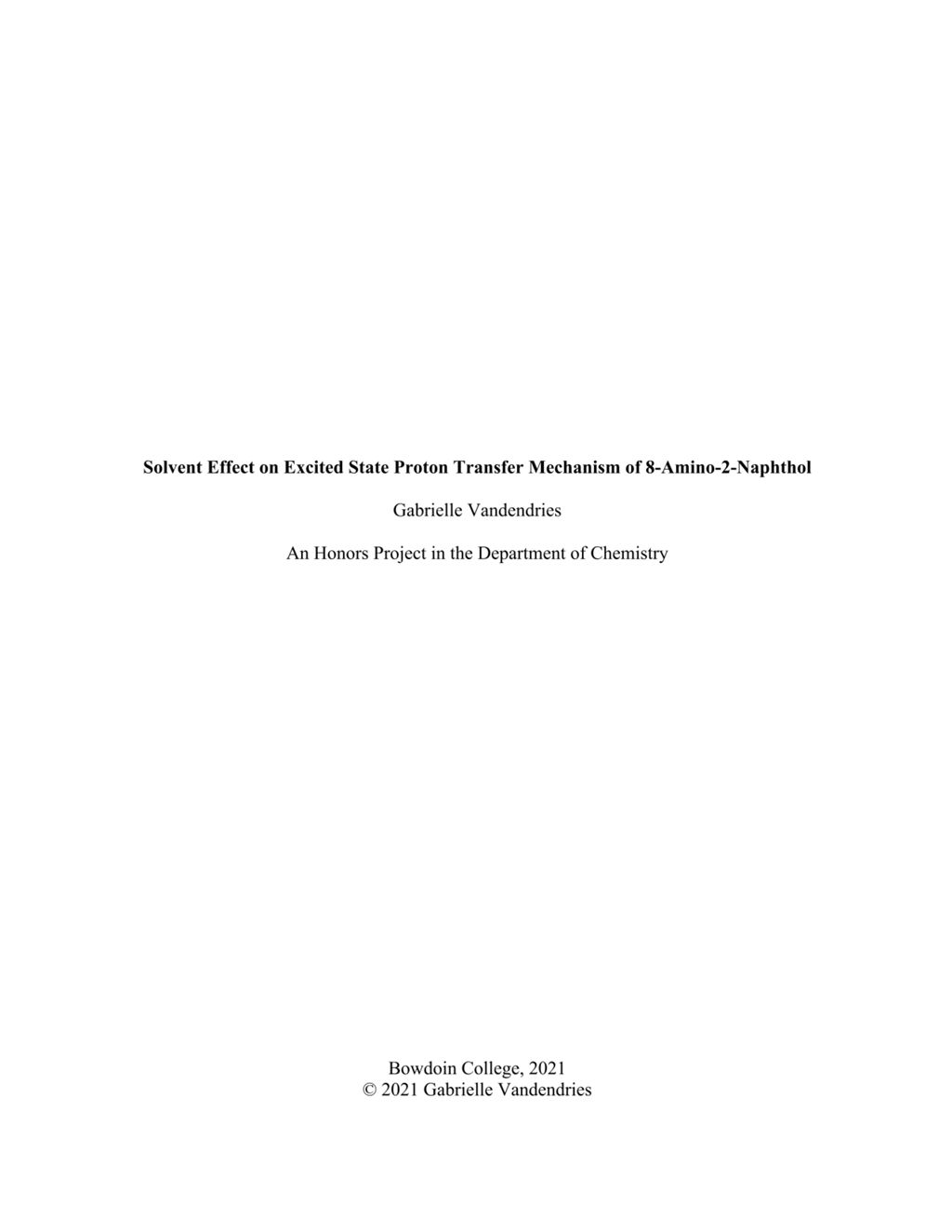 Miniature of Solvent Effect on Excited State Proton Transfer Mechanism of 8-Amino-2-Naphthol